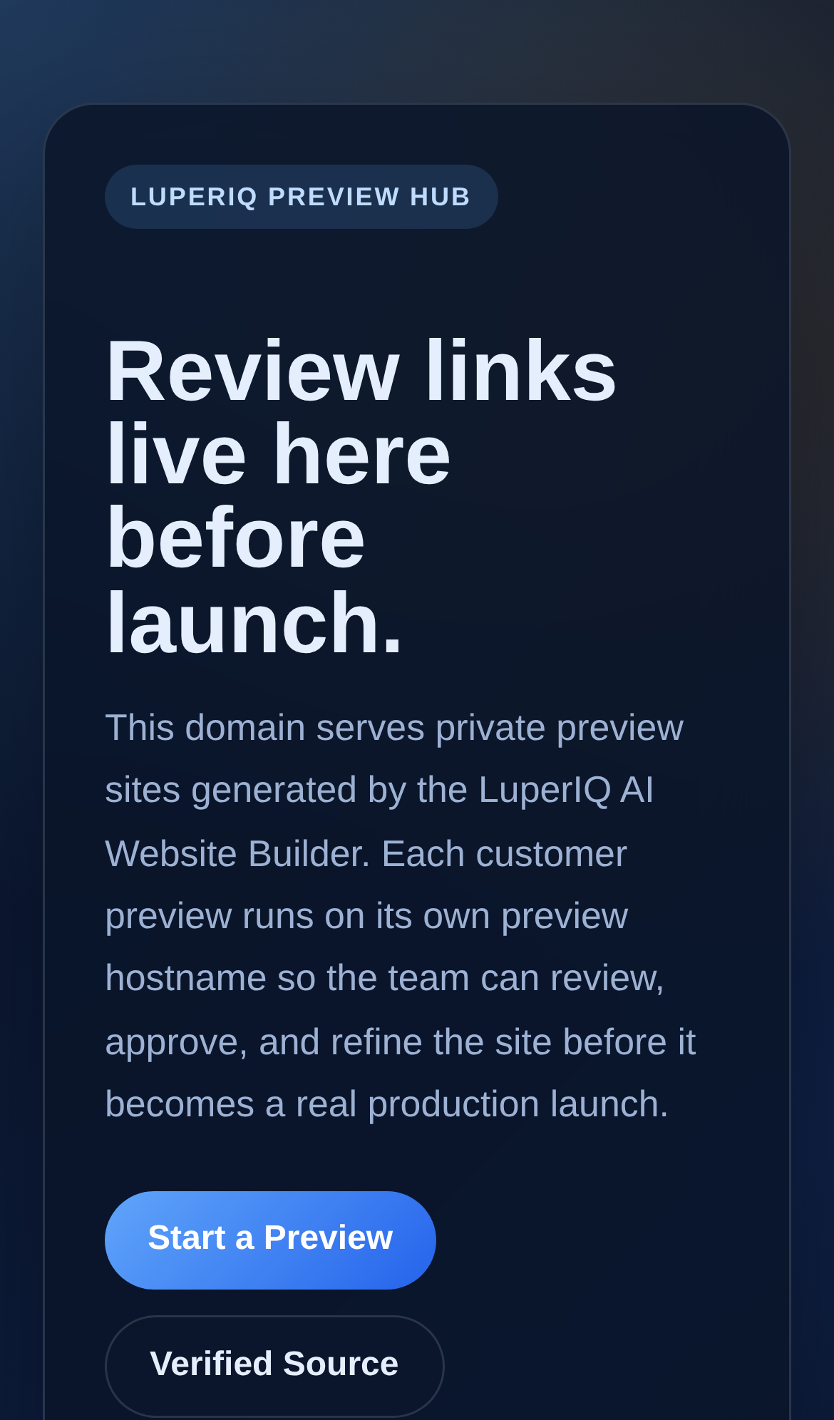 Preview Hub mobile home